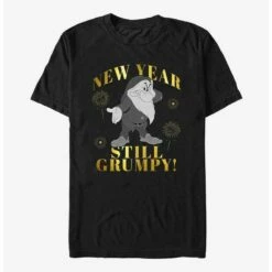 Brand new 🧨  Disney Snow White and the Seven Dwarfs New Year Still Grumpy T-Shirt 🎁