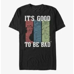 Cheap ✔️ Disney Villains It's Good To Be Bad T-Shirt 🌟