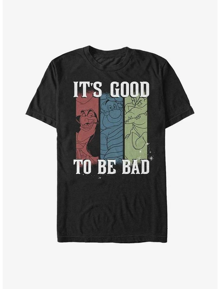 Cheap βοΈ Disney Villains It's Good To Be Bad T-Shirt π 1 Cheap βοΈ Disney Villains It's Good To Be Bad T-Shirt π