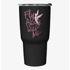 Promo 🔥 Disney Tinker Bell Fly Away With Me Travel Mug ✔️
