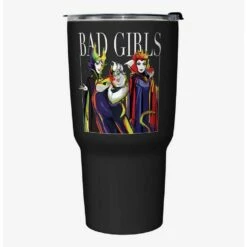 Budget 🔥 Disney Villains Bad Girls Maleficent, Ursula, & Evil Queen Travel Mug 💯