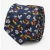 Coupon 🎁 Disney Mickey Mouse Action Navy Men's Tie ⭐