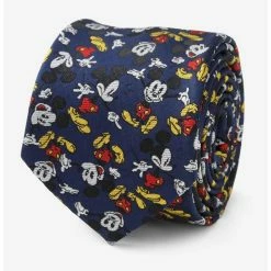 Coupon 🎁 Disney Mickey Mouse Action Navy Men's Tie ⭐
