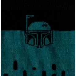 Flash Sale ❤️ Star Wars The Book Of Boba Fett Hidden Message Green Crew Socks 🎁 -Dressup Outfits Shop 20138893 av3