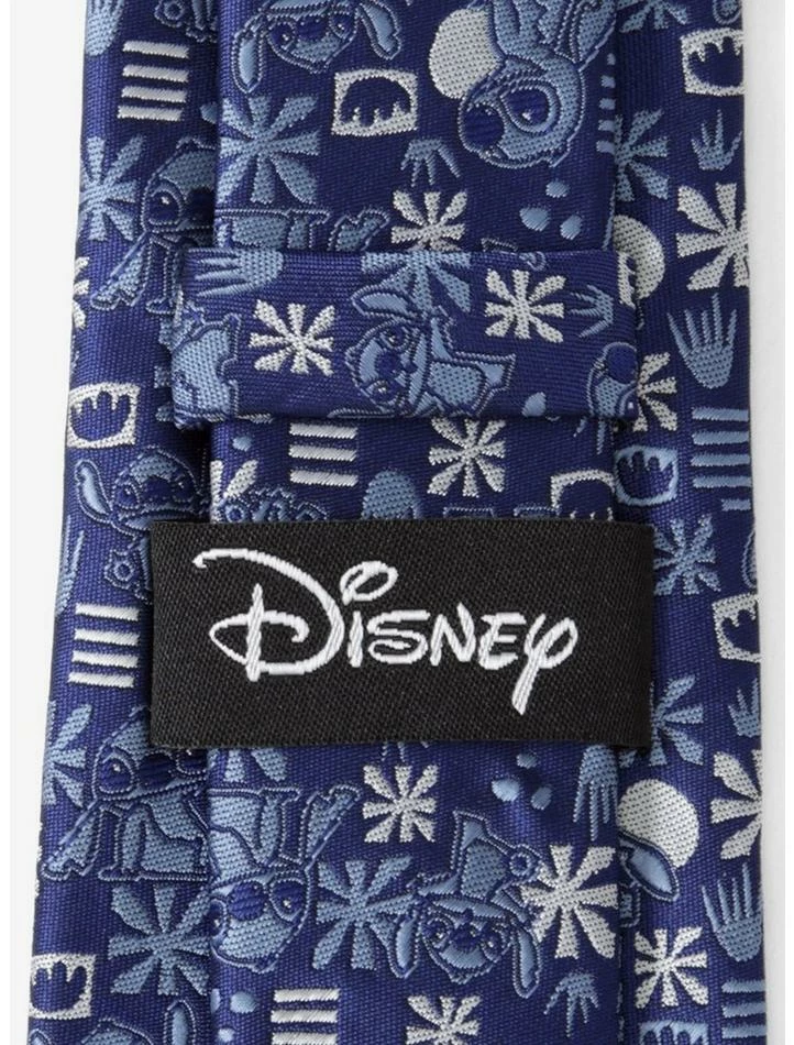 Promo π― Disney Lilo & Stitch Blue Tropical Men's Tie π 5 Promo π― Disney Lilo & Stitch Blue Tropical Men's Tie π - Image 5