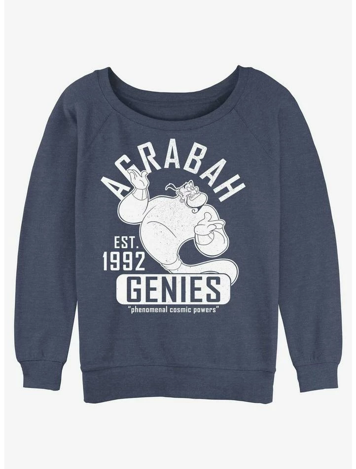 Brand new ๐งจ Disney Aladdin Agrabah Genies Girls Slouchy Sweatshirt ๐ฅฐ 1 Brand new ๐งจ Disney Aladdin Agrabah Genies Girls Slouchy Sweatshirt ๐ฅฐ