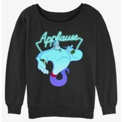 Best Sale ⌛ Disney Aladdin Genie Applause Girls Slouchy Sweatshirt 🔥