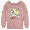 Top 10 👏 Disney Alice in Wonderland Group Girls Slouchy Sweatshirt 🔥
