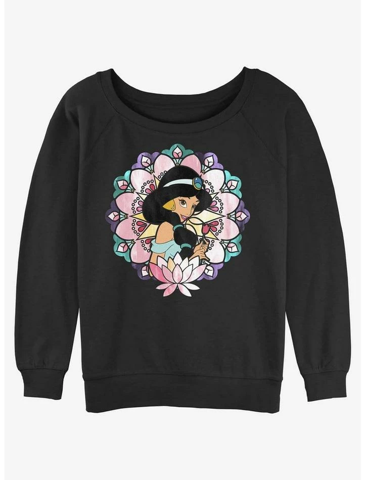 Top 10 β€οΈ Disney Aladdin Glass Mandala Jasmine Girls Slouchy Sweatshirt 𧨠1 Top 10 β€οΈ Disney Aladdin Glass Mandala Jasmine Girls Slouchy Sweatshirt π§¨