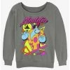 Buy 🔔 Disney Aladdin Genie On Vacation Girls Slouchy Sweatshirt 🛒