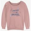 Buy ✨ Disney Princesses Chasing My Dreams 🌟 Girls Slouchy Sweatshirt ✔️