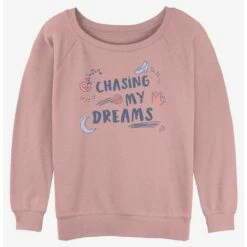 Buy ✨ Disney Princesses Chasing My Dreams 🌟 Girls Slouchy Sweatshirt ✔️