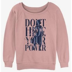Best deal ⌛ Disney Frozen 2 Don't Hide Your Power 🔥 Girls Slouchy Sweatshirt 😉