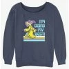 Hot Sale 🎁 Disney Snow White and the Seven Dwarfs Best Dopey Can Girls Slouchy Sweatshirt 💯