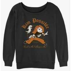 Top 10 ⭐ Disney Kim Possible Call Me, Beep Me Girls Slouchy Sweatshirt 👍