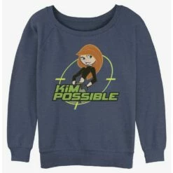 Best Sale 🔥 Disney Kim Possible Teen Hero Girls Slouchy Sweatshirt ⌛