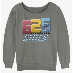 Cheap 🎉 Disney Lilo & Stitch Experiment 626 🎉 Girls Slouchy Sweatshirt ❤️