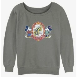 Discount ⌛ Disney Mickey Mouse Care About You ⌛ Girls Slouchy Sweatshirt ⌛