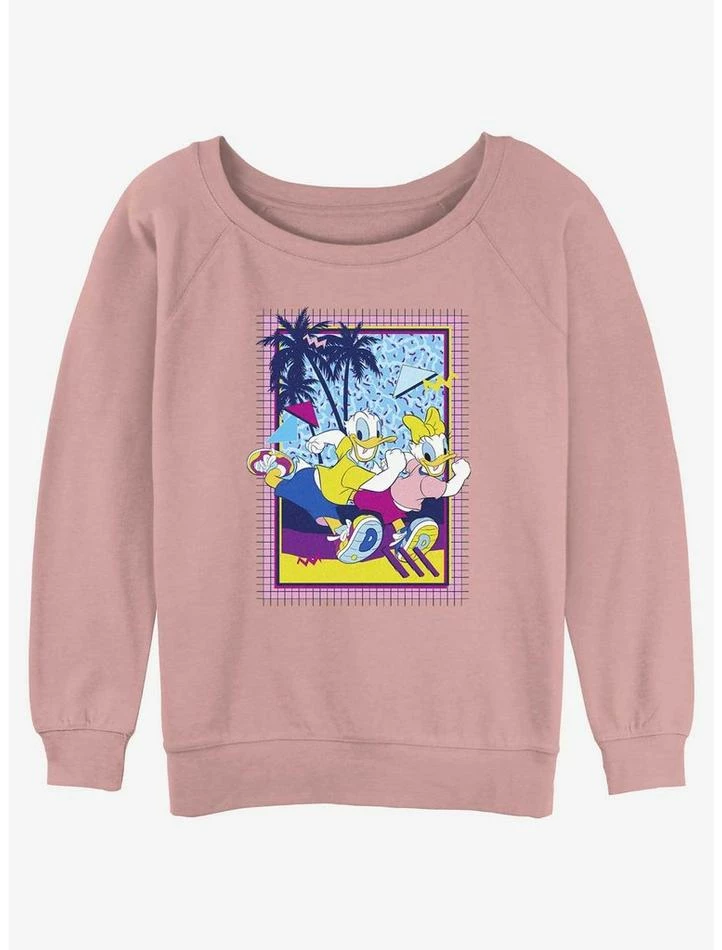 Hot Sale β€οΈ Disney Mickey Mouse Donald and Daisy Duck And Run π€© Girls Slouchy Sweatshirt π 1 Hot Sale β€οΈ Disney Mickey Mouse Donald and Daisy Duck And Run π€© Girls Slouchy Sweatshirt π