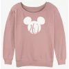 Best reviews of ⭐ Disney Mickey Mouse Marathon 26.2 Ears 🤩 Girls Slouchy Sweatshirt ⌛