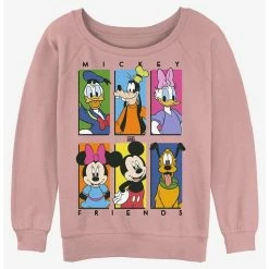 Deals ❤️ Disney Mickey Mouse Mickey and Friends 😍 Girls Slouchy Sweatshirt 🛒