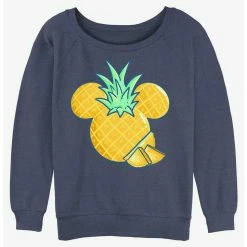 Wholesale ⭐ Disney Mickey Mouse Pineapple Girls Slouchy Sweatshirt 😉