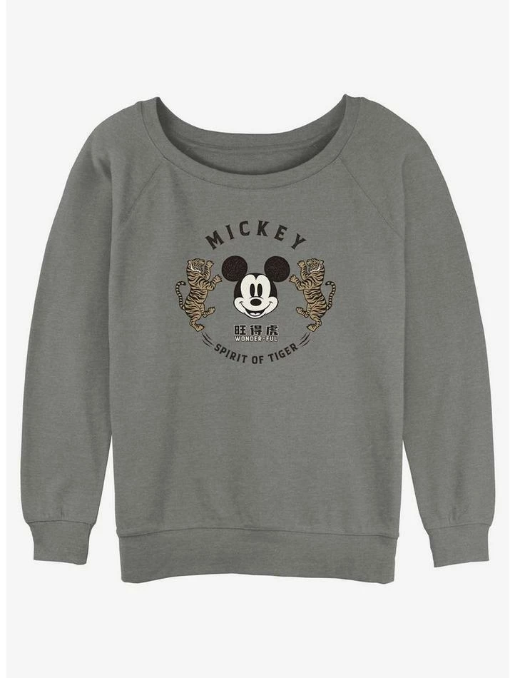 Cheapest π Disney Mickey Mouse Spirit of Tiger π₯ Girls Slouchy Sweatshirt βοΈ 1 Cheapest π Disney Mickey Mouse Spirit of Tiger π₯ Girls Slouchy Sweatshirt βοΈ