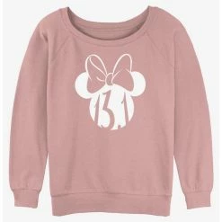 Deals ✨ Disney Minnie Mouse Half Marathon 13.1 Ears ✨ Girls Slouchy Sweatshirt 🥰