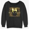 Buy 🎁 Disney Minnie Mouse Leopard Minnie Girls Slouchy Sweatshirt 😍