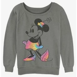 Best deal 👍 Disney Minnie Mouse Tie Dye Minnie Girls Slouchy Sweatshirt 🎁