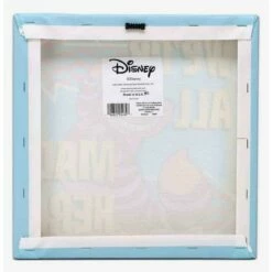 Cheapest ⌛ Disney Alice in Wonderland We're All Mad Here Canvas Wall Decor 🎉 -Dressup Outfits Shop 20171291 av2