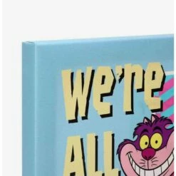 Cheapest ⌛ Disney Alice in Wonderland We're All Mad Here Canvas Wall Decor 🎉 -Dressup Outfits Shop 20171291 av3