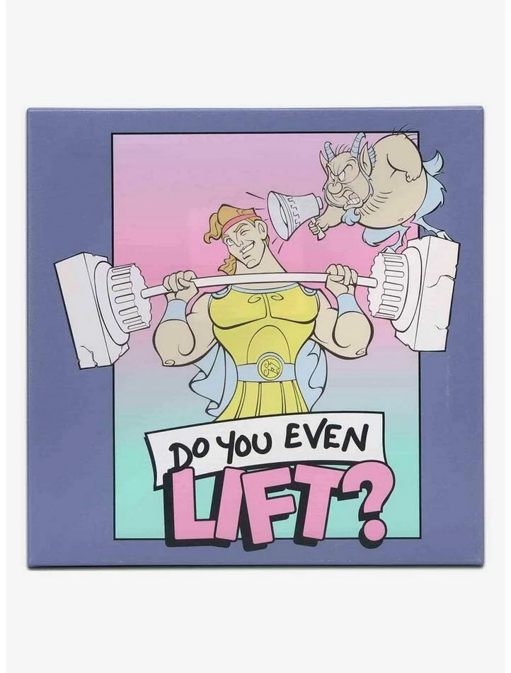 Flash Sale ✨ Disney Hercules Do You Even Lift Canvas Wall Decor ✔️ 1 Flash Sale ✨ Disney Hercules Do You Even Lift Canvas Wall Decor ✔️