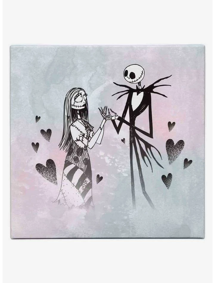 Promo β¨ Disney The Nightmare Before Christmas Jack & Sally Hearts Canvas Wall Decor π 1 Promo β¨ Disney The Nightmare Before Christmas Jack & Sally Hearts Canvas Wall Decor π