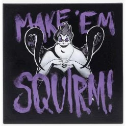 New 😀 Disney Villains Ursula Make 'Em Squirm Canvas Wall Decor ⭐