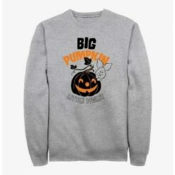 Outlet ✔️ Disney Winnie The Pooh Big Pumpkin Little Piglet Sweatshirt ✔️