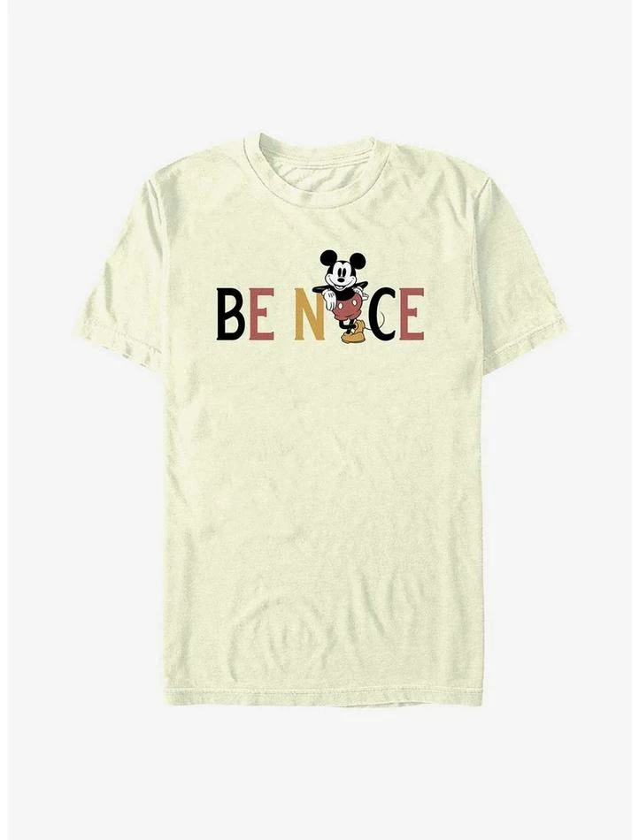 Brand new 🔥 Disney Mickey Mouse Be Nice T-Shirt ⭐ 1 Brand new 🔥 Disney Mickey Mouse Be Nice T-Shirt ⭐