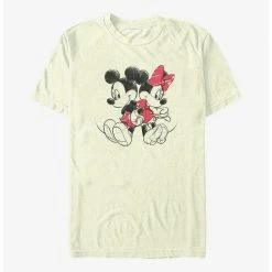 Best deal 💯 Disney Mickey Mouse Better Days Mickey & Minnie Sketch T-Shirt ⭐