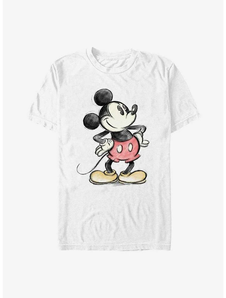 Brand new β€οΈ Disney Mickey Mouse Charcoal Sketch Mickey T-Shirt 𧨠1 Brand new β€οΈ Disney Mickey Mouse Charcoal Sketch Mickey T-Shirt π§¨