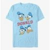 Outlet 👏 Disney Mickey Mouse Donald Duck Heads T-Shirt ⭐