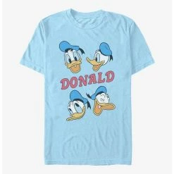 Outlet 👏 Disney Mickey Mouse Donald Duck Heads T-Shirt ⭐