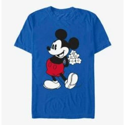 Best Sale ⌛ Disney Mickey Mouse Flowers For You T-Shirt ⌛