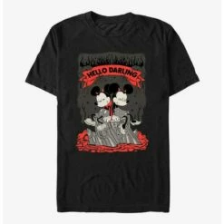 Buy ✔️ Disney Mickey Mouse Mickey and Minnie Devilish Hello Darling T-Shirt 🤩