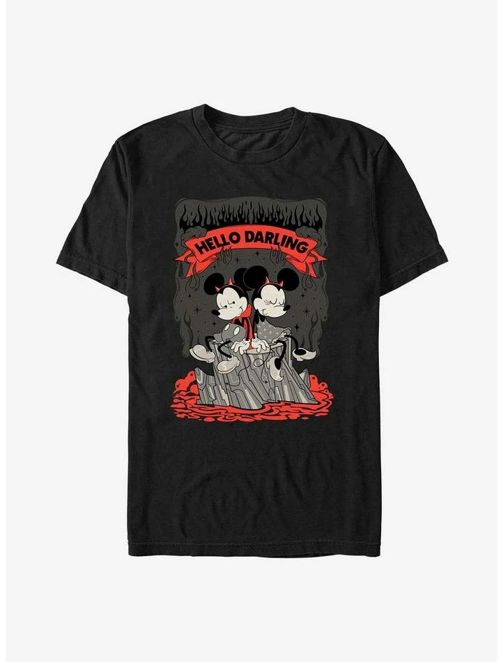 Buy βοΈ Disney Mickey Mouse Mickey and Minnie Devilish Hello Darling T-Shirt π€© 1 Buy βοΈ Disney Mickey Mouse Mickey and Minnie Devilish Hello Darling T-Shirt π€©