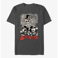 Cheapest 😀 Disney Mickey Mouse A Skele-Ton of Screams T-Shirt 🥰