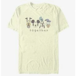 Flash Sale 🎉 Disney Mickey Mouse Together Group Heads T-Shirt ❤️