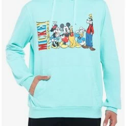 Coupon βοΈ Disney Mickey Mouse And Friends Teal Hoodie π₯°