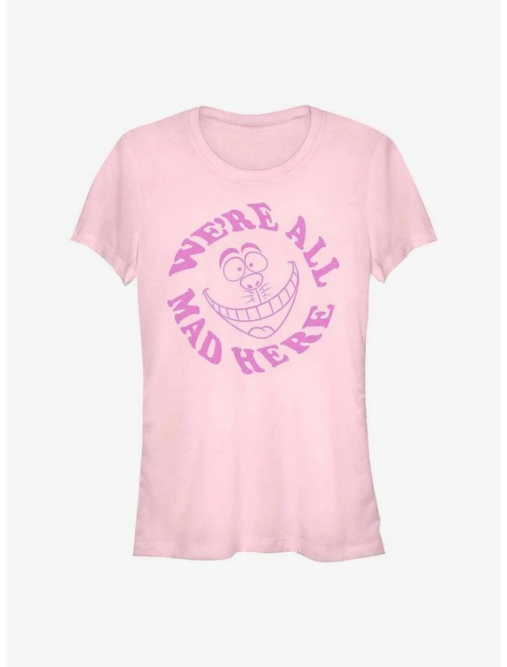 Brand new 🎉 Disney Alice In Wonderland Cheshire All Smiles Girls T-Shirt 👏 1 Brand new 🎉 Disney Alice In Wonderland Cheshire All Smiles Girls T-Shirt 👏