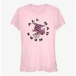 Discount 🎁 Disney Alice In Wonderland Cheshire's Reality Girls T-Shirt 💯