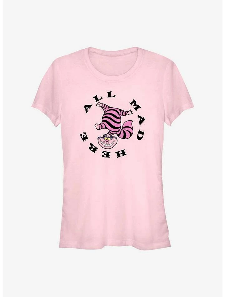 Discount 🎁 Disney Alice In Wonderland Cheshire's Reality Girls T-Shirt 💯 1 Discount 🎁 Disney Alice In Wonderland Cheshire's Reality Girls T-Shirt 💯